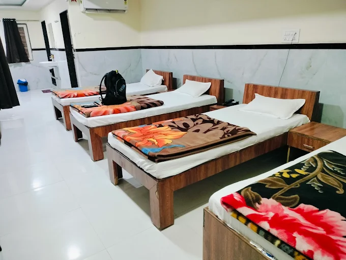 Pilgrim accommodation room at Padmashali Satram Srisailam